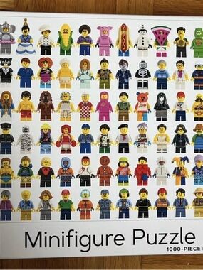 Lego Minifigure Puzzle - Multicolor Minifigure Collage